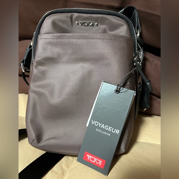 TUMI Rory Crossbody - Dark Mauve - NWT (Nordstrom) - Picture 3 of 10